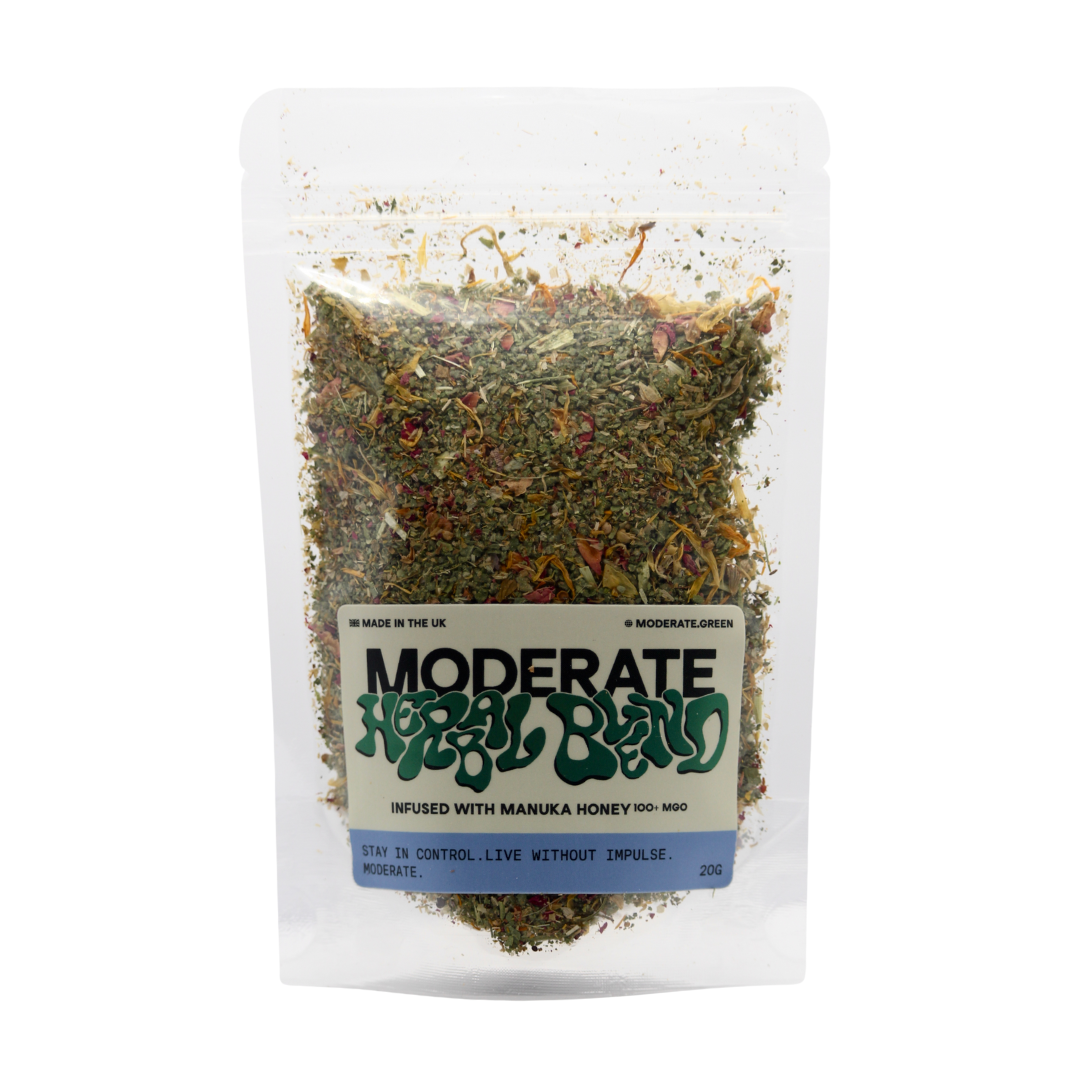 MODERATE Herbal Blend Infused with Manuka Honey (20g Softpack)