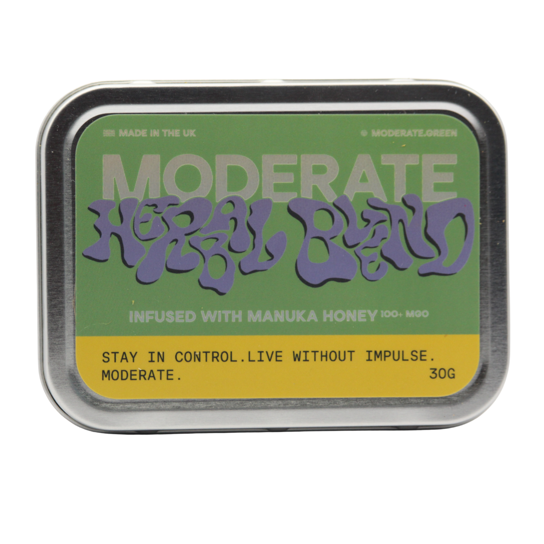 MODERATE Herbal Blend Infused with Manuka Honey (30g)