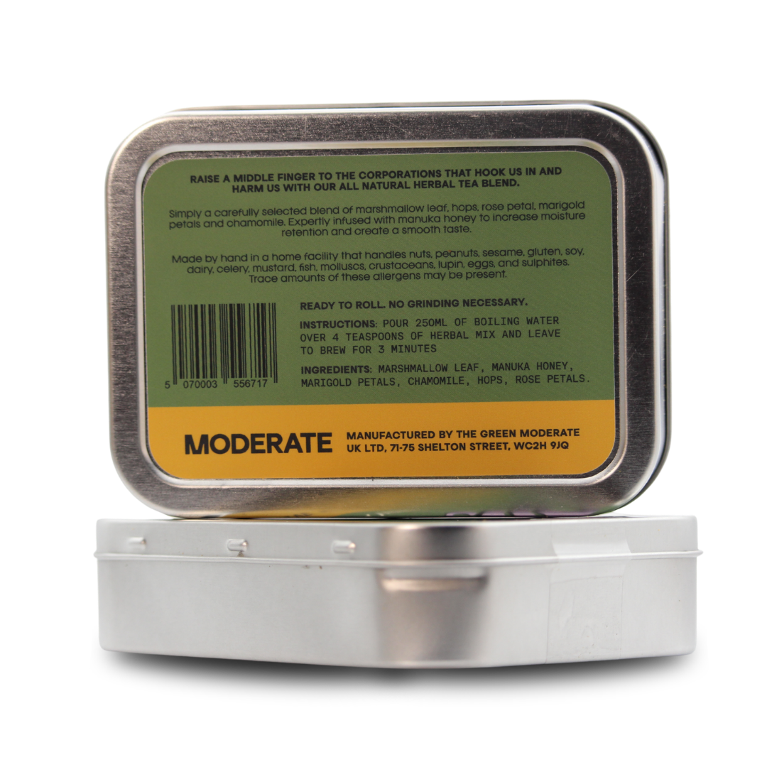 MODERATE Herbal Blend Infused with Manuka Honey (30g)
