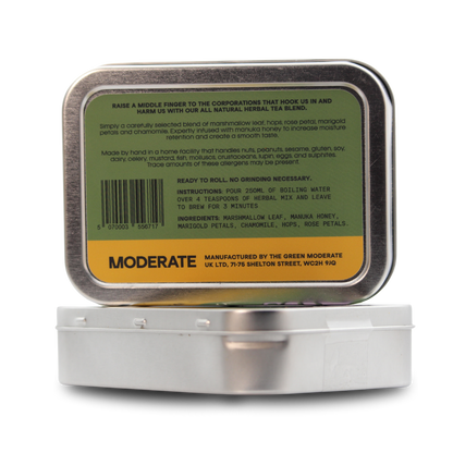 MODERATE Herbal Blend Infused with Manuka Honey (30g)