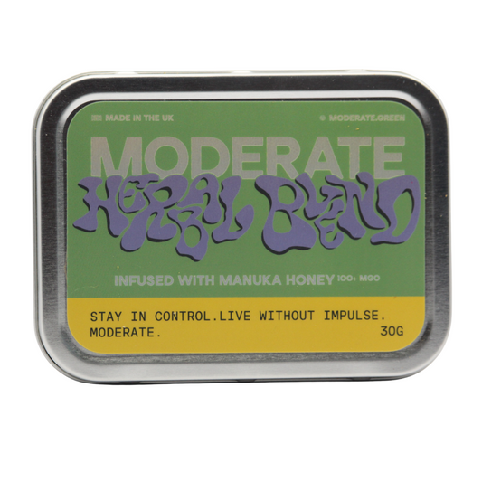 MODERATE Herbal Blend Infused with Manuka Honey (30g)